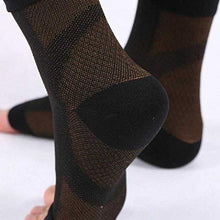 Load image into Gallery viewer, Casiz Dr Sock Soothers Socks, Plantar Fasciitis Foot Care Compression Socks Sleeve with Arch & Ankle Support Unisex - Night Splint Pain Relief L-XL 24cm 1Pair