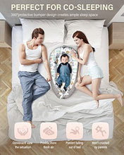 Load image into Gallery viewer, Yoocaa Baby Nest, Baby Nest Pod for Newborn, Portable Breathable Cotton Baby Lounger for Napping and Traveling (0-12 Months), Animal