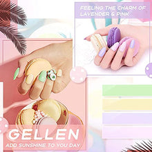 Load image into Gallery viewer, Gellen Candy Colour Gel Polish Kit - Girl Series Sweet Fresh Tones, Spring Summer Nail Art Gel Polish - Popular Home/Salon Gel Manicure Set