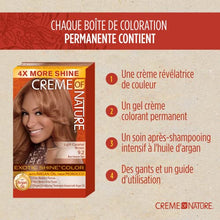 Load image into Gallery viewer, Creme of Nature Exotic Shine Color Hair Color, 9.2 Light Caramel Brown, 74 g (Pack of 1)