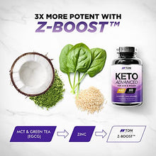 Load image into Gallery viewer, Keto Diet Pills for Men & Women - 1 Month Supply - mct Oil & Green Tea Plus Vitamins and Minerals - UK Made - Vegan - Contributes to Fatty Acid & Carb Metabolism - Safe & EU Legal Formulation