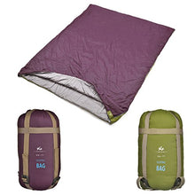 Load image into Gallery viewer, Agemore Envelope Outdoor Sleeping Bag Camping Travel Hiking Multifuntion Ultra-light (Claret Red)
