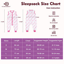 Load image into Gallery viewer, FLYISH DIRECT Baby Sleeping Bag 1 TOG, Toddler Sleeping Bag with Feet, Baby Sleep Sack, Super Soft Fleece Sleeping Bag for Baby, 18-24 months, Pink Bowknot