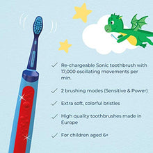 Load image into Gallery viewer, Playbrush Smart Sonic, Smart Electric Toothbrush for Kids with Bluetooth and Interactive Games (Blue)