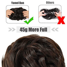 Load image into Gallery viewer, Yamel Messy Bun Hair Pieces for Women Hair Bun Extension Updo Curly Messy Bun Scrunchie