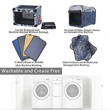 Load image into Gallery viewer, Collapsible Dog Crate Dog Carrier Portable and Travel Friendly Soft-Sided Fabric With Soft Mat Most Compact Indoor and Outdoor For Small Dog Cat-65x45x45cm(M)