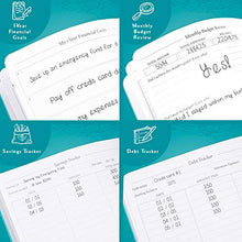 Load image into Gallery viewer, Legend Budget Planner – Deluxe Financial Planner Organizer & Budget Book. Money Planner Account Book & Expense Tracker Notebook Journal for Household Monthly Budgeting & Personal Finance – Turquoise
