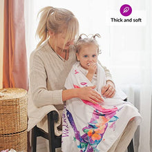 Load image into Gallery viewer, Baby Milestone Blanket | Monthly Photo Mat for Boy or Girl, Unisex | Moon & Flowers Theme | Personalised Baby Shower Present for New Mums | Age Mat | Soft & Comfortable | Includes Coloured Frames