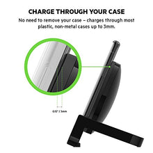 Load image into Gallery viewer, Belkin Boost Up Wireless Charging Stand 10 W, Fast Qi Wireless Charger for iPhone 11, 11 Pro/Pro Max, XS/XS Max, XR, X, Samsung Galaxy S10, S10+, S10e, Huawei P30/P30 Pro, UK Plug Included - Black