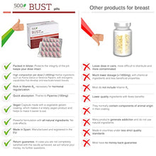 Load image into Gallery viewer, 500Cosmetics - Natural Supplement to Increase and Firm Feminine Breast - 100% Natural Ingredients - Made in EU - 60 Tablets. (1)