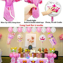 Load image into Gallery viewer, 58pcs Girls Baby Shower Decorations Girl Baby Shower Decorations Pink Set Include Mummy to Be Sash, Baby Shower Photo Booth Props Balloons Banners Confetti for Baby Shower Favor (Pink)