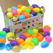 Load image into Gallery viewer, 144 Pieces 2 3/8" (6cm) Easter Eggs + 6 Golden Eggs for Filling Specific Treats, Easter Theme Party Favor, Easter Eggs Hunt, Basket Stuffers Filler, Classroom Prize Supplies by Joyin Toy