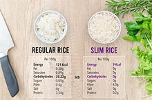 Load image into Gallery viewer, Eat Water Slim Rice Zero Carbohydrate 270g Pack of 5 | Made from Gluten Free Konjac Flour | Keto Paleo Diet and Vegan | Zero Sugar and Low Calorie Food