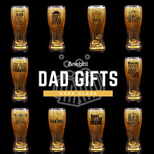 Load image into Gallery viewer, Onebttl Beer Glass for Dad, Dad Gifts for Father's Day/Birthday from Daughter/Son, 450 ml Pint Glass/Beer Mug"No.1 Best Dad"