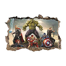 Load image into Gallery viewer, 3D Endgame Wall Stickers Kids Bedroom Wall Decals Art Vinyl Wall Decor Sticker Superheroes Wall Decals Gaming Wall Decal (Style 2)