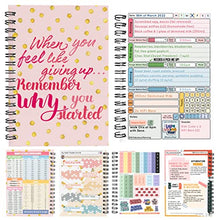 Load image into Gallery viewer, Slimming World Compatible Food Diet Diary Log Journal Weight Loss Wellness 7 Week Duration with Stickers 2022
