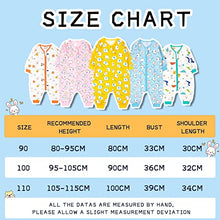Load image into Gallery viewer, Baby Muslin Sleeping Sack Baby Sleeping Bag 1 Tog with Feet for Summer Cotton Swaddles Infant Wearable Blankets Long Sleeve Pajamas Romper Girls Boys 2-3 Years Pink Elephant