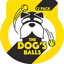 Load image into Gallery viewer, The Dog's Balls, Dog Tennis Balls, 12-Pack Yellow Dog Toy, Strong Dog & Puppy Tennis Ball