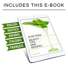 Load image into Gallery viewer, Organic Aloe Vera Gel with 100% Pure Aloe from Freshly Cut Aloe - NO ACRYLATES & CROSSPOLYMERS, so it absorbs rapidly with No sticky residue - Big 355 ml / 12 fl oz