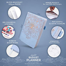 Load image into Gallery viewer, Legend Budget Planner – Deluxe Financial Planner Organizer & Budget Book. Money Planner Account Book & Expense Tracker Notebook Journal for Household Monthly Budgeting & Personal Finance – Periwinkle