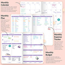Load image into Gallery viewer, GoGirl Budget Book – Colorful Monthly Financial Planner Organizer. Budget Planner & Expense Tracker to Reach Financial Goals, Lasts 1 Year, Undated, Bonus 3 Cash Envelopes, A5 Hardcover – Rose Gold