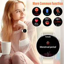 Load image into Gallery viewer, Vosoirsi Smart Watch Women, Fitness Activity Tracker 1.32" with Bluetooth Call,Pedometer Heart Rate Monitor Wrist Sports Watch for Android iOS Calorie Counter Waterproof Notifications Whatsapp