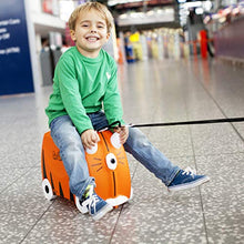 Load image into Gallery viewer, Trunki Children’s Ride-On Suitcase: Tipu Tiger (Orange)