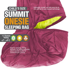 Load image into Gallery viewer, PMS VFM - Wearable Sleeping Bag For Kids, Child Sleeping Bag Onesie BERRY