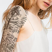 Load image into Gallery viewer, Fashion Temporary Tattoo Transfer Stickers - 8 Sheets Large Size Tattoo Body Stickers for Man & Women Waterproof Removeable Non-Toxics & Safe for All Skin (Set.3)