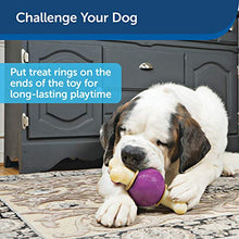 Load image into Gallery viewer, PetSafe Busy Buddy Bouncy Bone M Durable Dog Chew Toy, Dog Toy Bone with Treat Rings - Medium