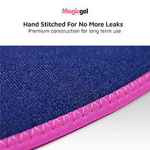 Load image into Gallery viewer, 2 x Ice Packs for Sports Injuries with Adjustable Wrap-Around Strap | Flexible Ice Pack Set for Muscle Pain, Sciatica Relief and More | Reusable Cold Compress Kit with Hot and Cold Packs (Magic Gel)