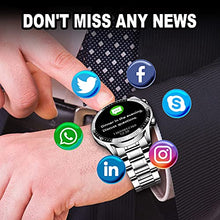 Load image into Gallery viewer, BEN NEVIS Smart Watch for Men, Fitness Tracker with Blood Pressure Monitor,Heart Rate Monitors,Pedometer,Sleep Tracker, 1.3'' Touch Screen Waterproof Smartwatch Fitness Watch for Man for Android iOS