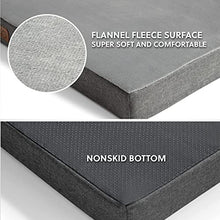 Load image into Gallery viewer, Bedsure Dog Crate Bed Large - Memory Foam Washable Dog Mattress, Orthopedic Flat Dog Bed with Removable Cover, Grey, 89x56x8cm