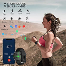 Load image into Gallery viewer, Smart Watch for Men, 360 x 360 Resolution Color Screen Smartwatch Fitness Tracker, 5ATM Waterproof Activity Trackers Watch Pedometer, Smart Watches for Men Women Kids for Phone Android
