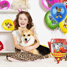 Load image into Gallery viewer, Dog Patrol Birthday Party Balloons Supplies Set ,Cartoon Dog Theme Party Decoration Supplies for Boys and Girls Children include Happy Birthday Banner,Dog Balloons,Paw Dog Patrol Foil Ballons