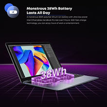 Load image into Gallery viewer, CHUWI Herobook Pro Windows 10 Laptop, 14 inch FHD(1920x1080) 16:9 IPS Notebook Laptops, Intel N4020(Up to 2.8GHz), 8GB RAM, 256GB SSD(TF 512GB), 4K Video, WiFi, BT4.0, Type-C, Mini-HDMI Support Win11