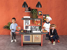 Load image into Gallery viewer, Smoby – Chef Corner Restaurant with Lights and Sounds, Pretend Play Toy Food Restaurant with 63 Accessories For Children 3+