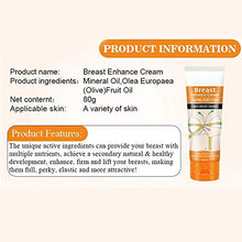 Load image into Gallery viewer, Breast Care Cream, Breast Cream Firming Safe To Use Breast Firming Cream Easy To Absorb Breast Enhancement Cream Breast Enhancement for Saggy Breasts for Women