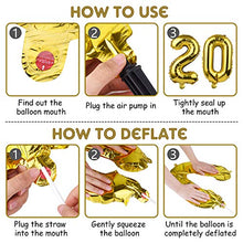 Load image into Gallery viewer, MIAHART 2022 Graduation Party Decoration 2022 XXL Set,2022 Giant Foil Balloons, Black Gold and White Balloon Kit Foil Balloon Decorations for Graduation Theme Party Supplies