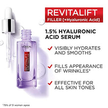 Load image into Gallery viewer, L'Oreal Paris Revitalift Filler + Hyaluronic Acid Replumping Anti-Wrinkle Serum 16 ml