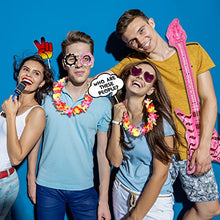 Load image into Gallery viewer, 41 PC Set - Photo Booth Prop, Wedding Prop, Birthday Decoration, Party Prop, Inflatable Guitar, Inflatable Microphone, Party Accessories Adults, Prop Signs, Photobooth Prop, Hen Photo