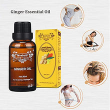 Load image into Gallery viewer, Ginger Oil, Lymphatic Drainage Ginger Oil, Ginger Oil Organic, Ginger SPA Massage Oils, Ginger Oil for Massage Lymphatic Drainage, Body, Swelling, Relieve Muscle Soreness