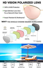 Load image into Gallery viewer, GQUEEN Oversized Polarised Trendy Sunglasses for Women Ladies UV400