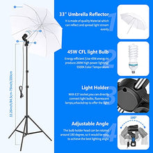 Load image into Gallery viewer, Neewer 2.6M x 3M/8.5ft x 10ft Background Support System and 800W 5500K Umbrellas Softbox Continuous Lighting Kit for Photo Studio Product,Portrait and Video Shoot Photography