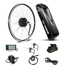 Load image into Gallery viewer, YOSE POWER 26'' E-bike Freewheel Conversion Kit 36V 350W Motor with E-Bike Battery 36V13Ah for E-bike Rear Wheel (26'' Freewheel Conversion Kit 36V 350W Motor)