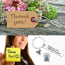 Load image into Gallery viewer, Thank You for Helping Me Grow Keyring Teacher Appreciation Gifts Teacher Keyring,Graduation Gifts for Teachers from Student,Thank You Gifts for Teacher Gift for Teachers' Day Thanksgiving Day