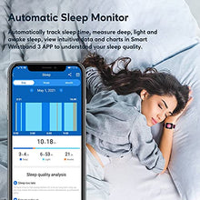 Load image into Gallery viewer, ASWEE Smart Watch, Full Touch Screen Fitness Tracker with All Day Heart Rate, Blood Oxygen Blood Pressure, Sleep Monitor, Step Counter, Notification Reminder, and IP68 Waterproof for Men Women Kids