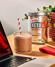 Load image into Gallery viewer, SlimFast Advanced Keto Fuel Shake for Keto Lifestyle, Rich Chocolate Flavour, 10 Servings, 350g