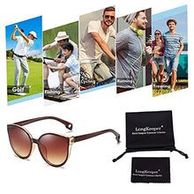 Load image into Gallery viewer, Long Keeper Cat Eye Sunglasses Women - Trendy Oversized Sunglasses - Cateye Glasses With UV Protection Sunglasses For Ladies (C2)