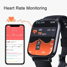 Load image into Gallery viewer, Smart Watch for Women Men, Health Watch with Body Thermometer/Heart Rate/Sleep Monitor/Blood Pressure/Blood Oxygen/Step Counter, Sports Waterproof Fitness Activity Tracker Smartwatch for iOS Android